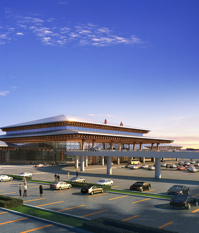舟山普陀山機場航站樓改擴建新航站樓裝飾工(gōng)程